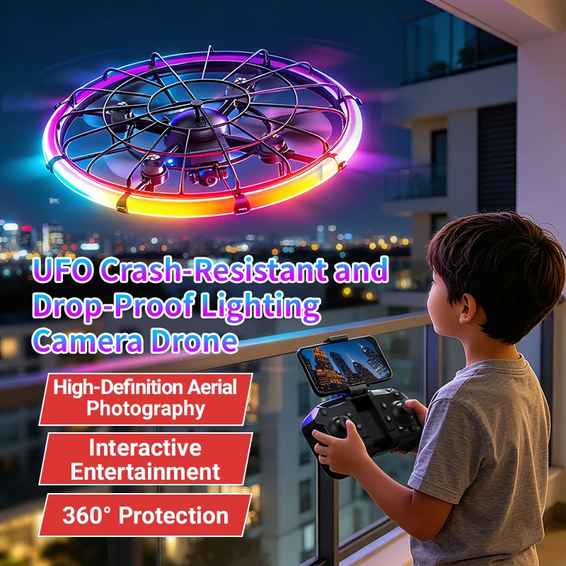 Drone Camera Mount - JJRC H145 UFO RC-Drohne mit Dual-HD-Objektiv,