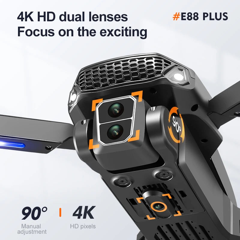 Neue E88 Plus Quadrocopter-Dro – Drone Camera Night Vision Bewertung und Preis